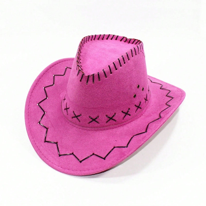Unisex Vintage Style Tropical Pastoral Solid Color Big Eaves Floppy Hat
