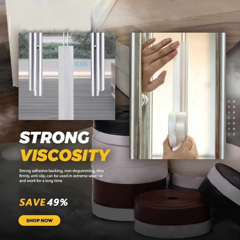 🔥🎁2023-Christmas Hot Sale🎁 - 49% OFF🔥🔥 Weather Stripping Door Seal Strip (5M/16.4FT)