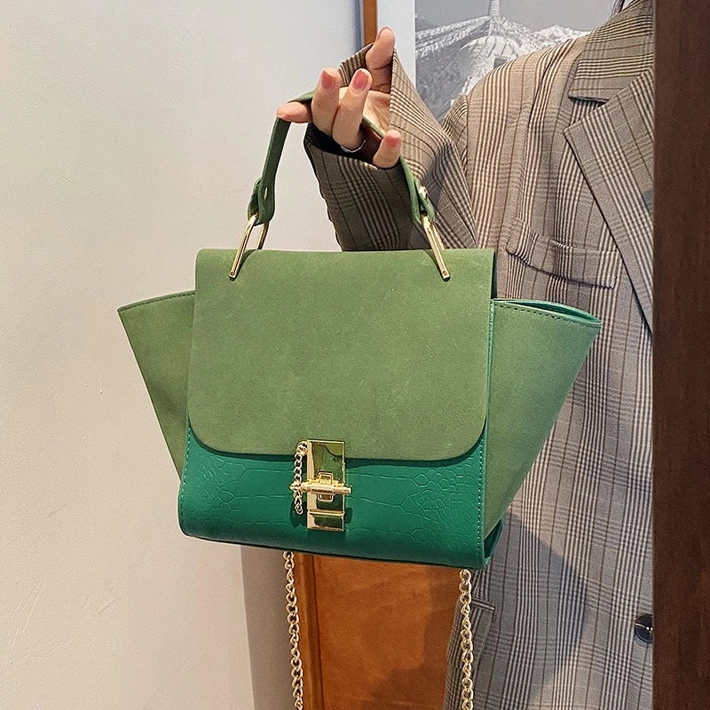 Women's Medium All Seasons Pu Leather Streetwear Handbag