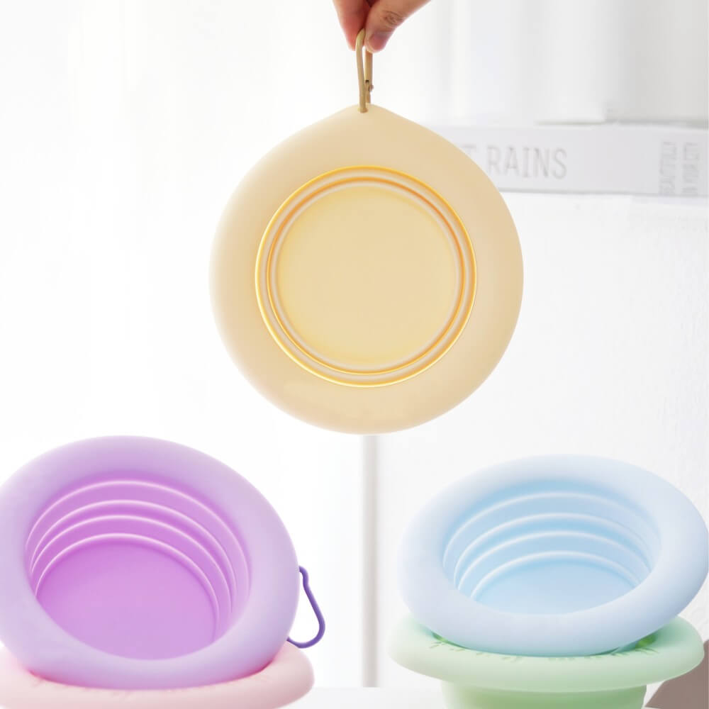 Pet Folding Bowl Portable Silicone Bowl