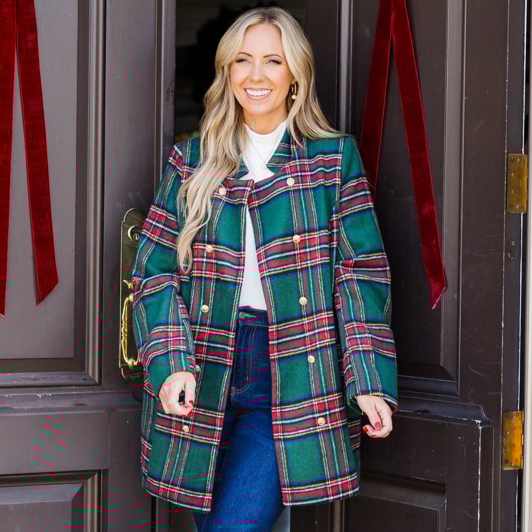 This City Is Mine Coat. Green