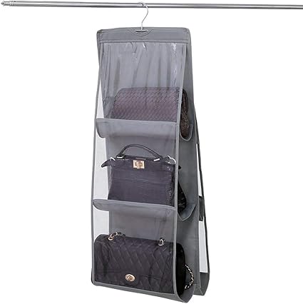 Wardrobe Hanging Bag organizer.  Handbag Storage