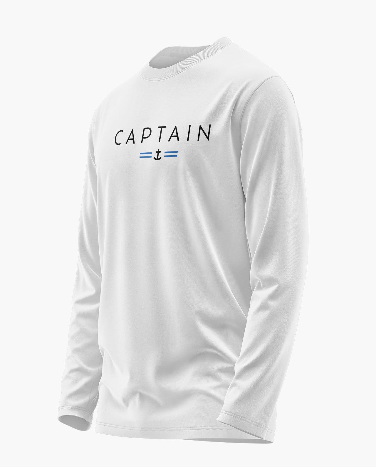 Captain Full Sleeve T-Shirt