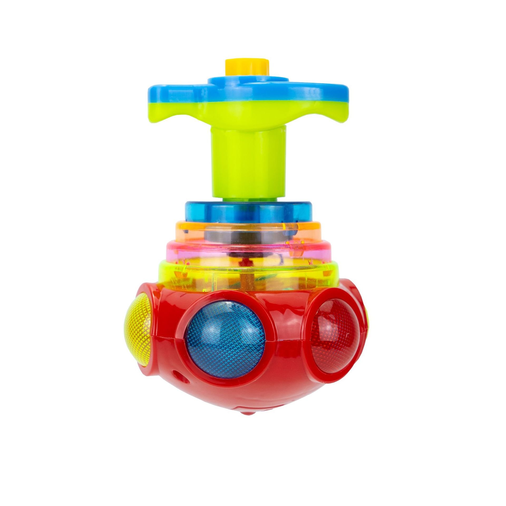 🔥BIG SALE - 50% OFF🔥 Music Flashing Spinners Toy With Launcher