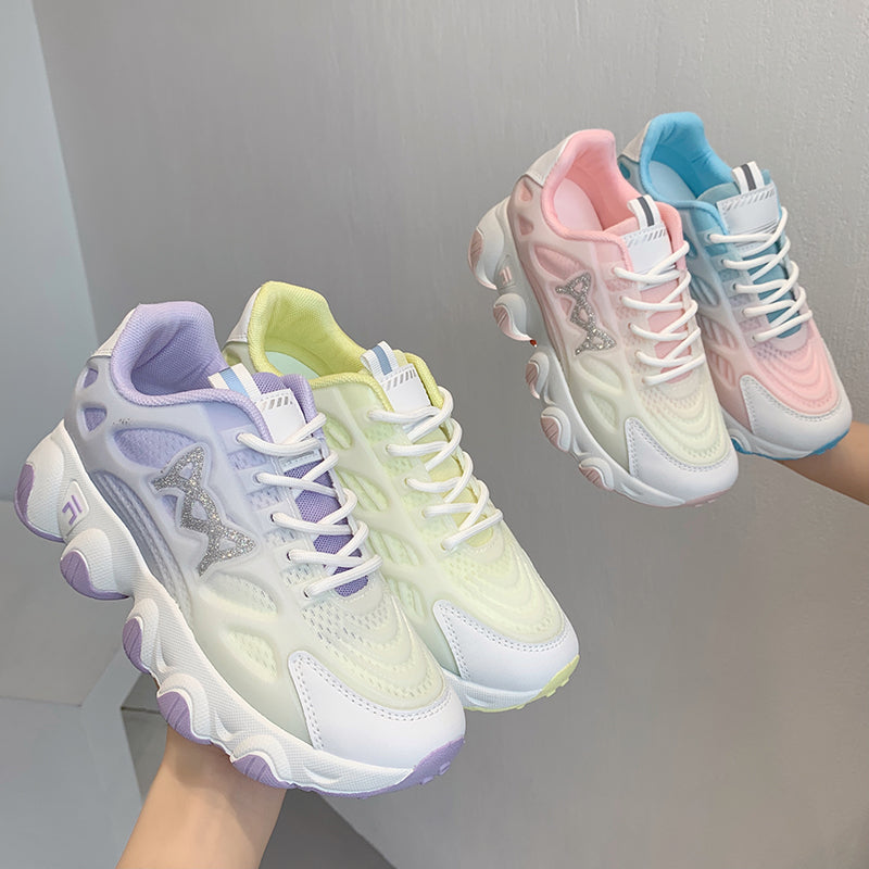 Harajuku gradient sneakers  KF82741
