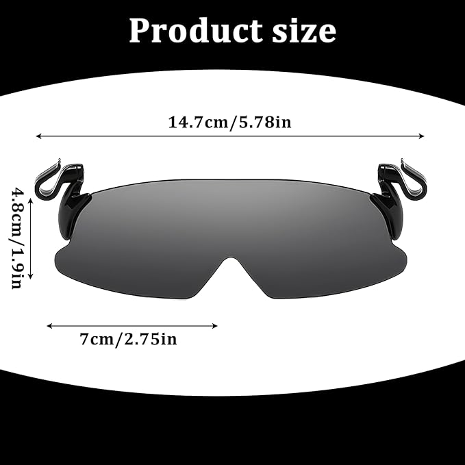 48% 2024 New Polarized Clip Cap Sunglasses