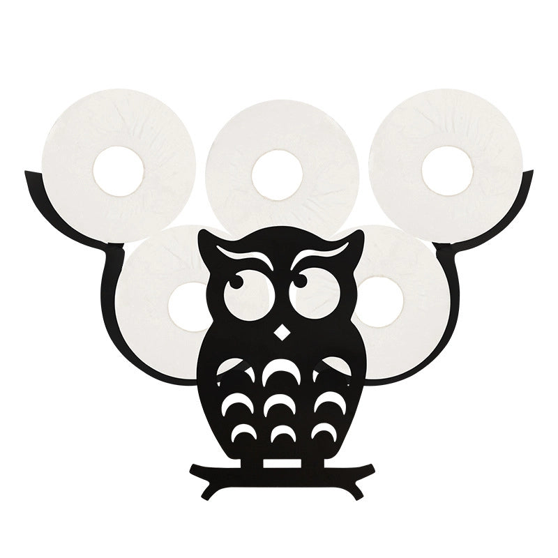 Cute Animal Iron Tissue Holder