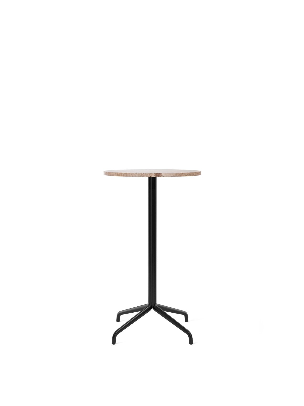 Column Table. Round Table Top. Bar Height