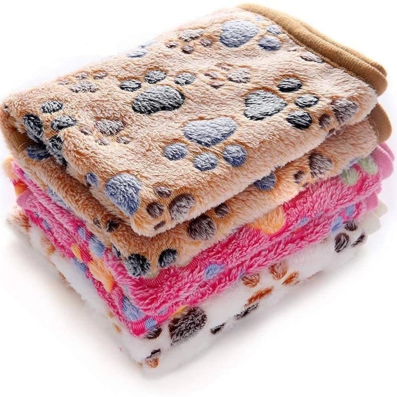 Cute Cloth Dog's Paw Pet Blanket
