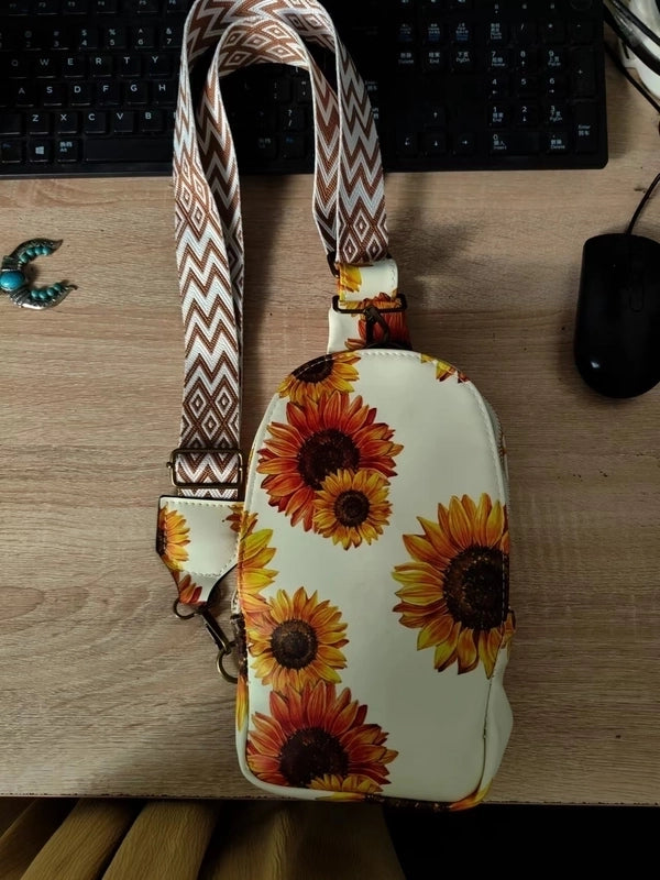 Women's Fashion Color Block Plaid Pu Leather Waist Bags