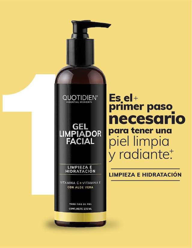 Kit Limpiador + Tónico + Serum Vitamina C + Acido Hialuronico Skin Care Suero Facial Quotidien