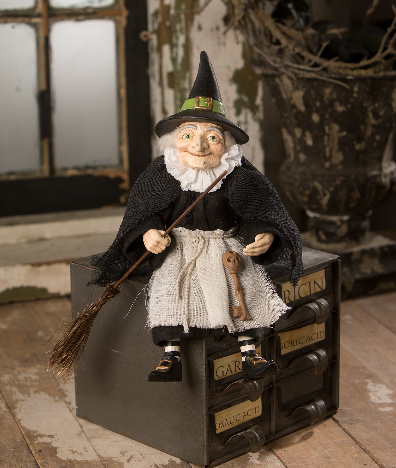 Bethany Lowe Posable Witch