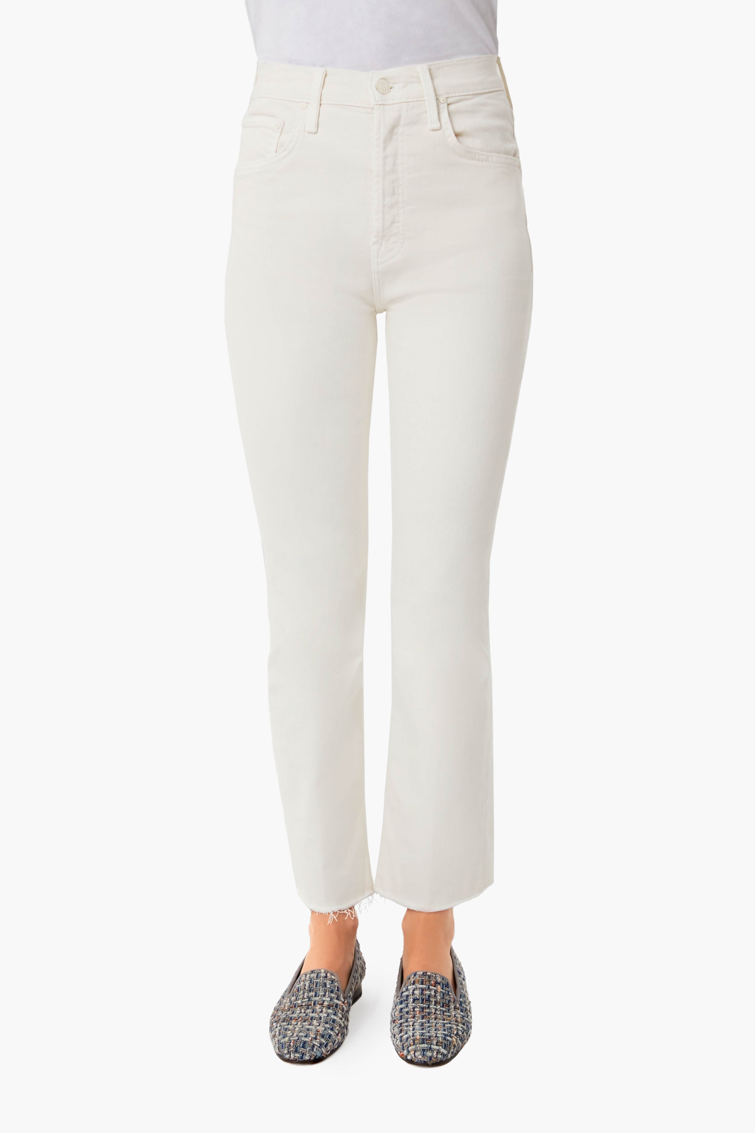 Antique White The Tripper Ankle Fray