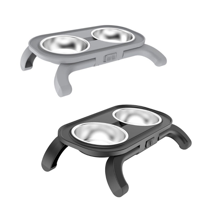 Elevated Adjustable Pet Bowl