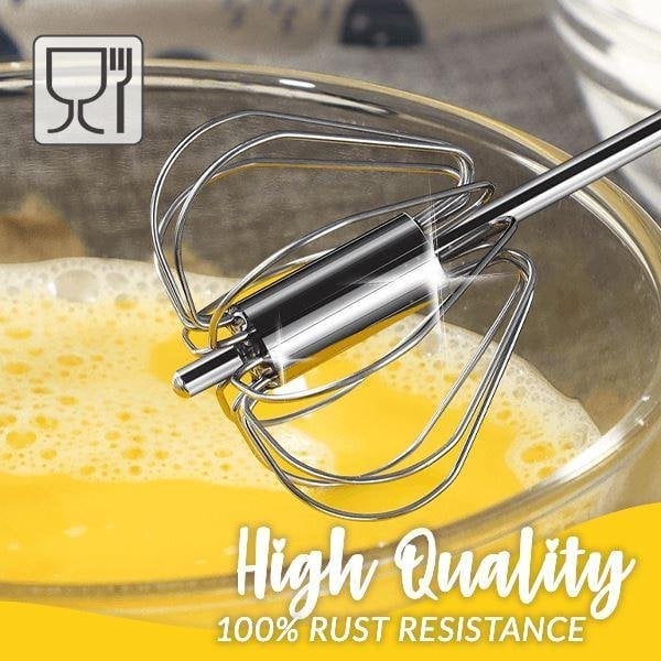 🔥BIG SALE - 49% OFF🔥Stainless Steel Semi-Automatic Whisk