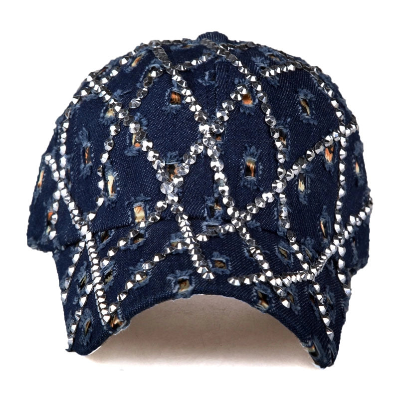 Women's Retro Solid Color Curved Eaves Baseball Cap