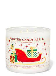 Bath & Body Works Winter Candy Apple 3-Wick Candle