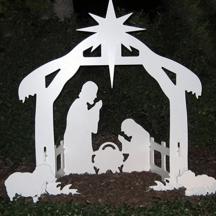 🔥 49% OFF 🔥Jesus Nativity Scene Sign(Buy 2 Free Shipping)