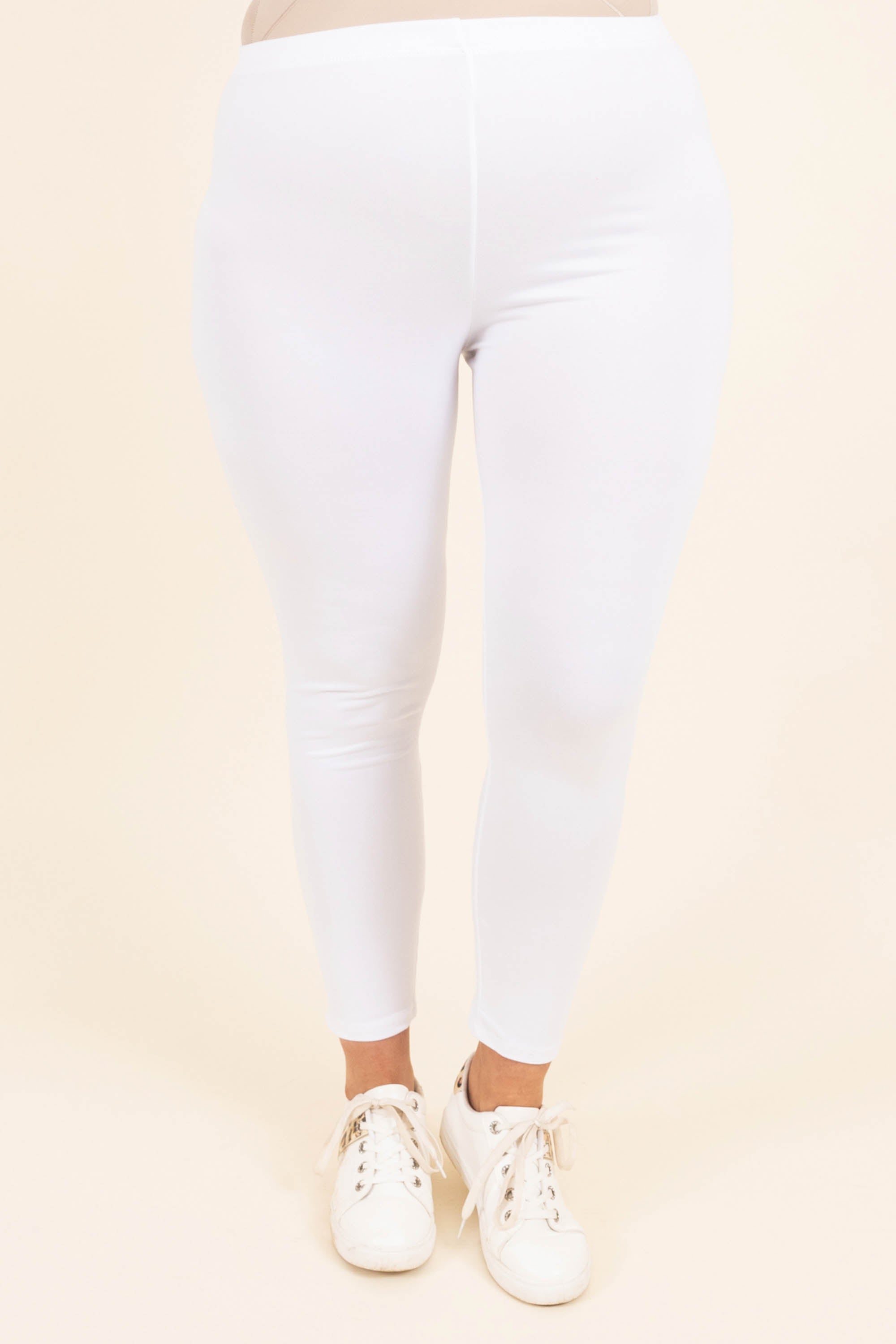 Quick With it Leggings. White