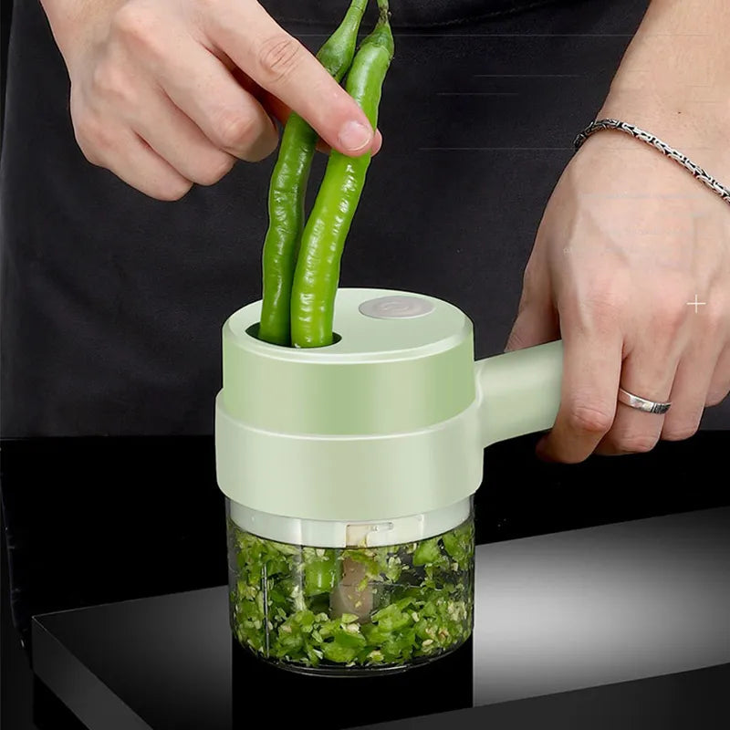 Electric Vegetable Cutter Set