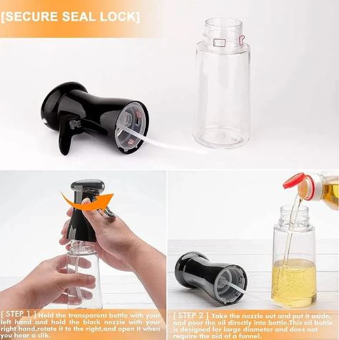 Press-Type Oil Spray Bottle