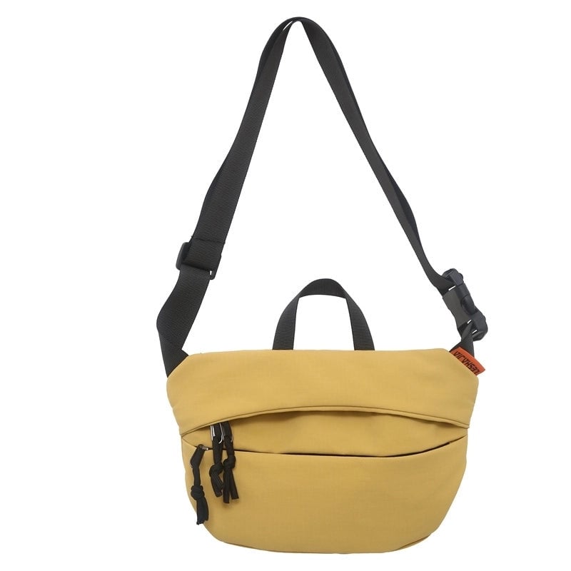Unisex Vacation Streetwear Sports Solid Color Nylon Waist Bags