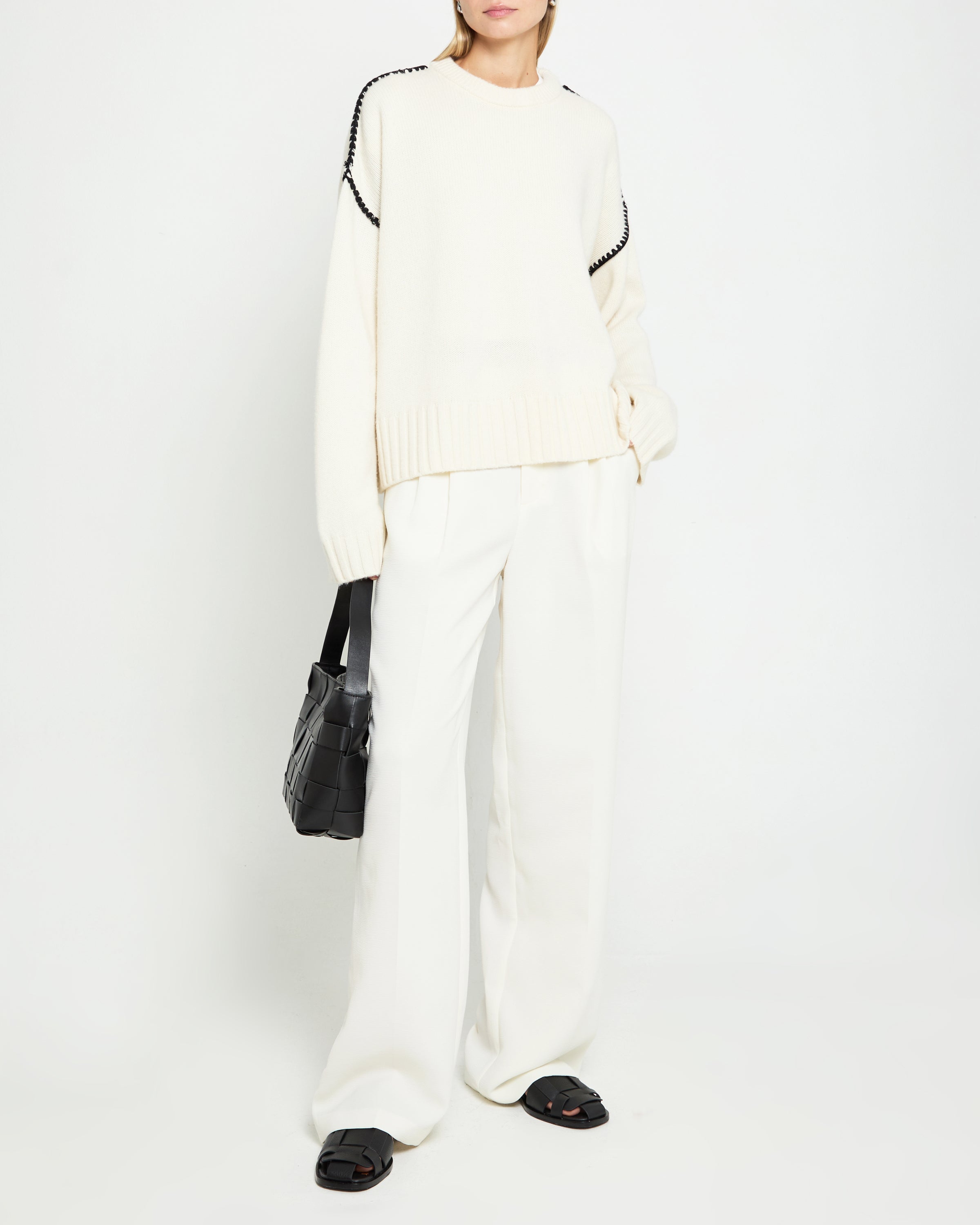 Carla Cashmere-Wool Sweater