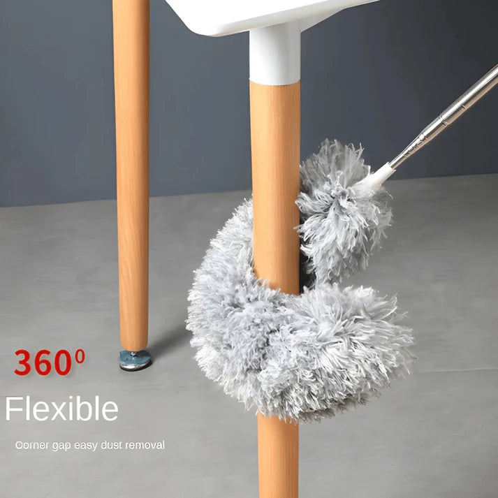 EXTENDABLE FAN CLEANING DUSTER + Toilet Brush (FREE)