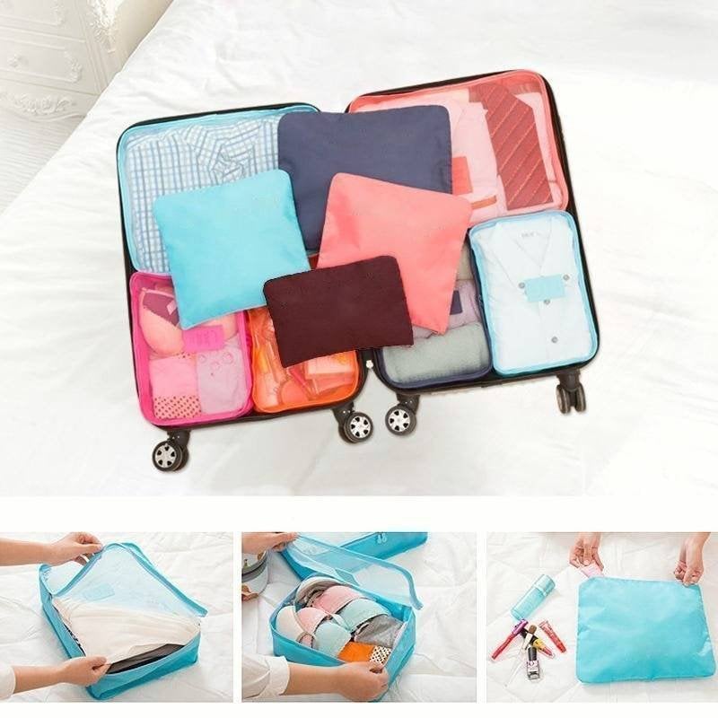 🎉  HOT SALE 49% OFF - ✈6 pieces portable luggage packing cubes🧳