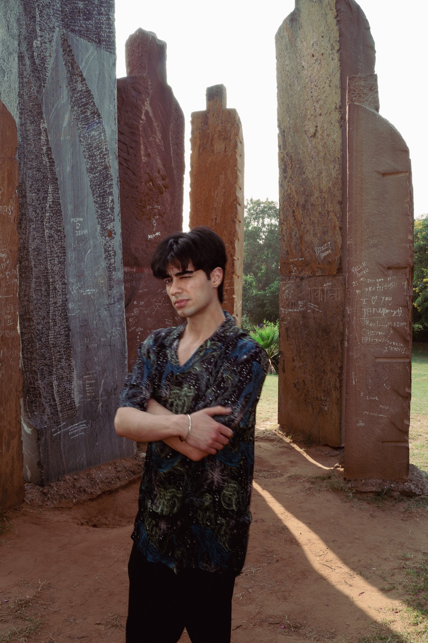 Seawhale Black Pastel Oversize Shirt