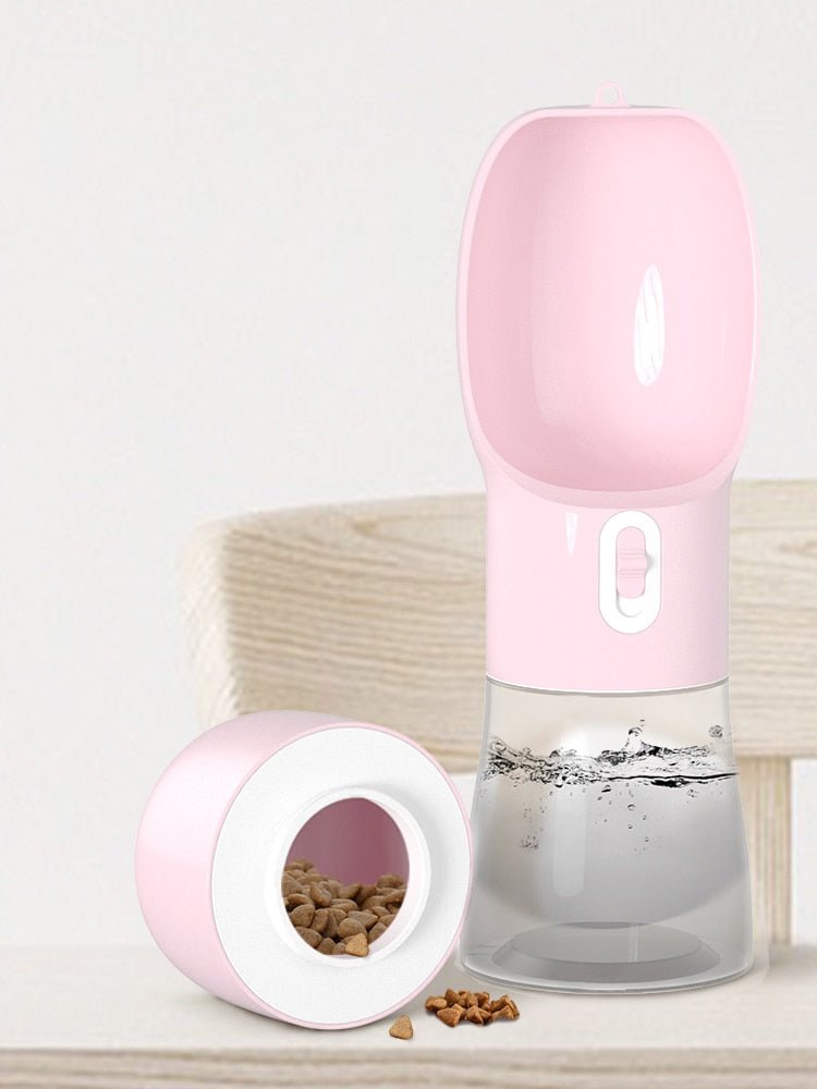 Portable Outdoor Pet Drinking and Feeding Bottle (3 Colours)