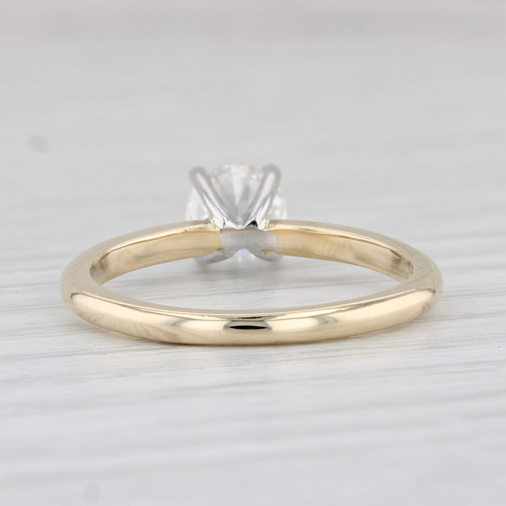 New 0.70ct Round VS2 Diamond Solitaire Engagement Ring 14k Yellow Gold Sz 7 GIA