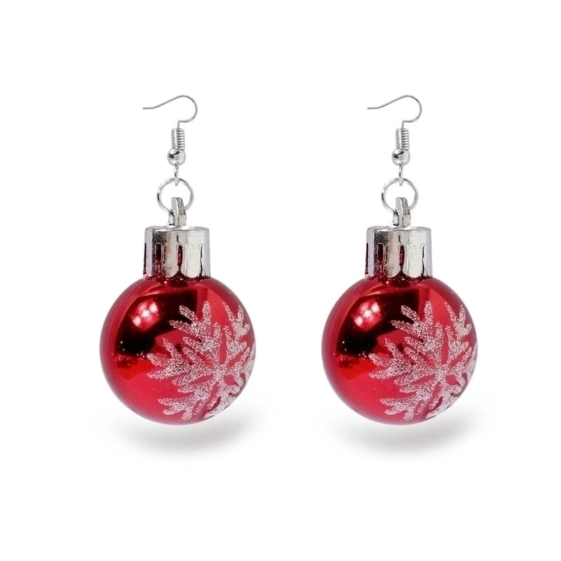 1 Pair Vintage Style Ethnic Style Star Snowflake Plastic Drop Earrings
