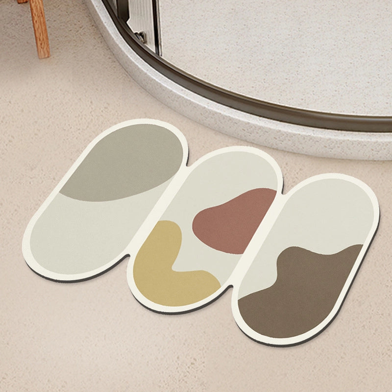 Cute Geometric Diatom Ooze Carpet Bathing