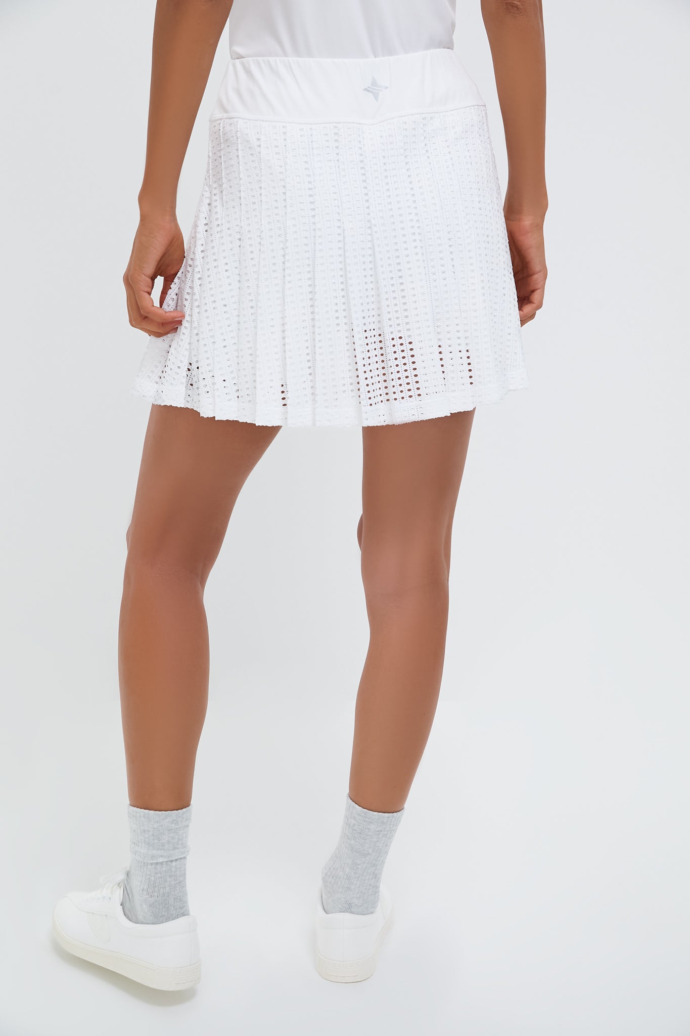 White Cane 15 Inch Williams Tennis Skirt
