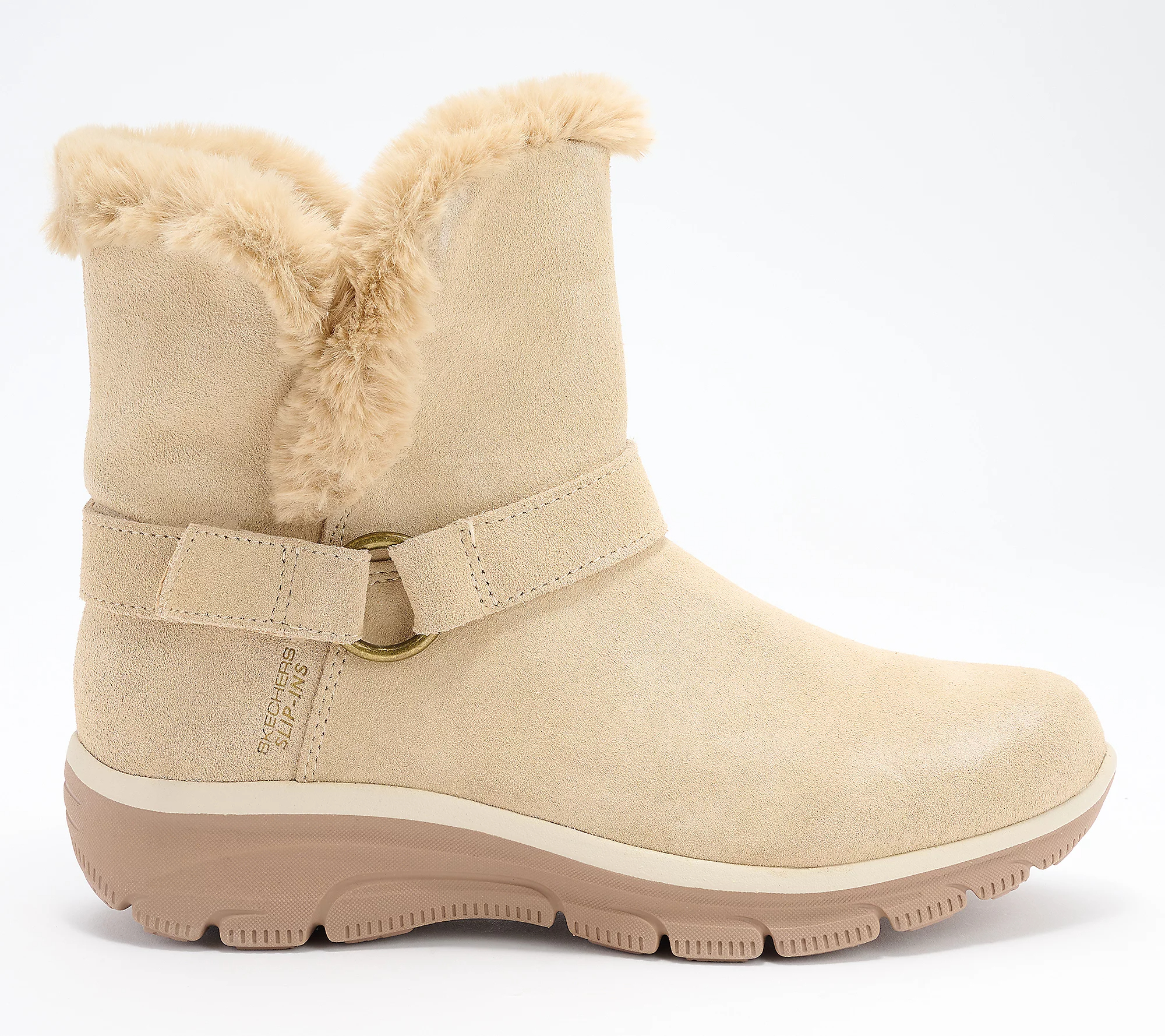 Last day of clearance!!💝✨Skechers Slip-ins Easy Going Water-Repellent Suede Boots