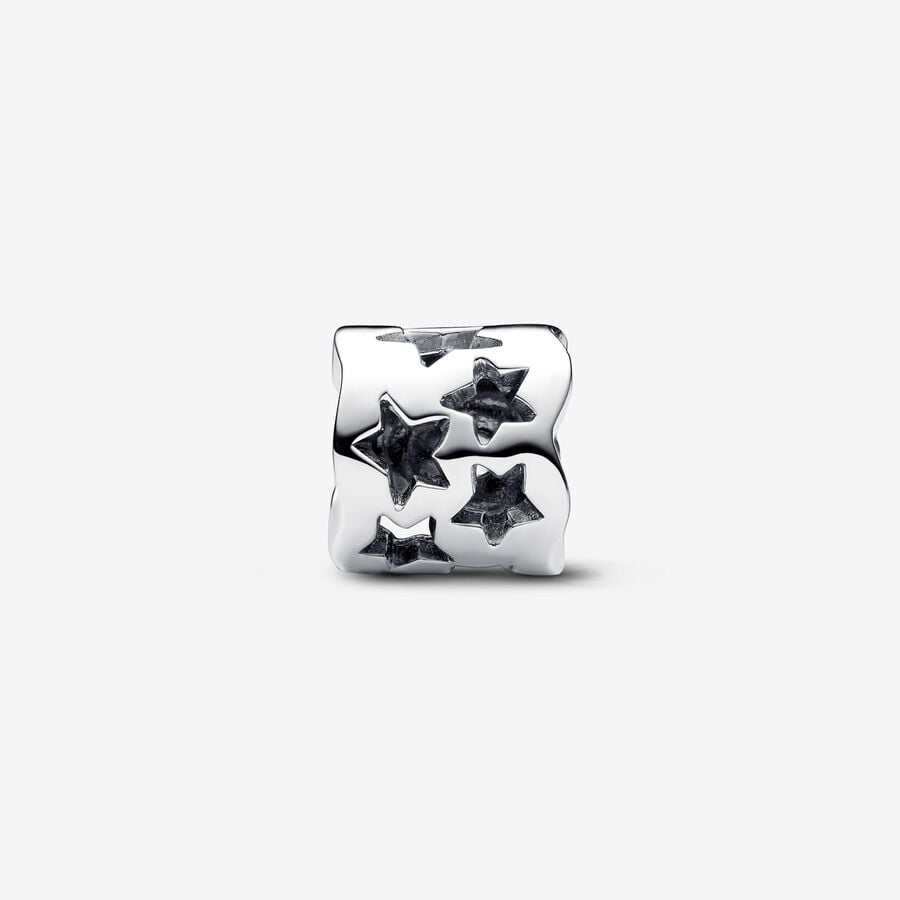 Cut-out Sparkling Star Pandora Charm