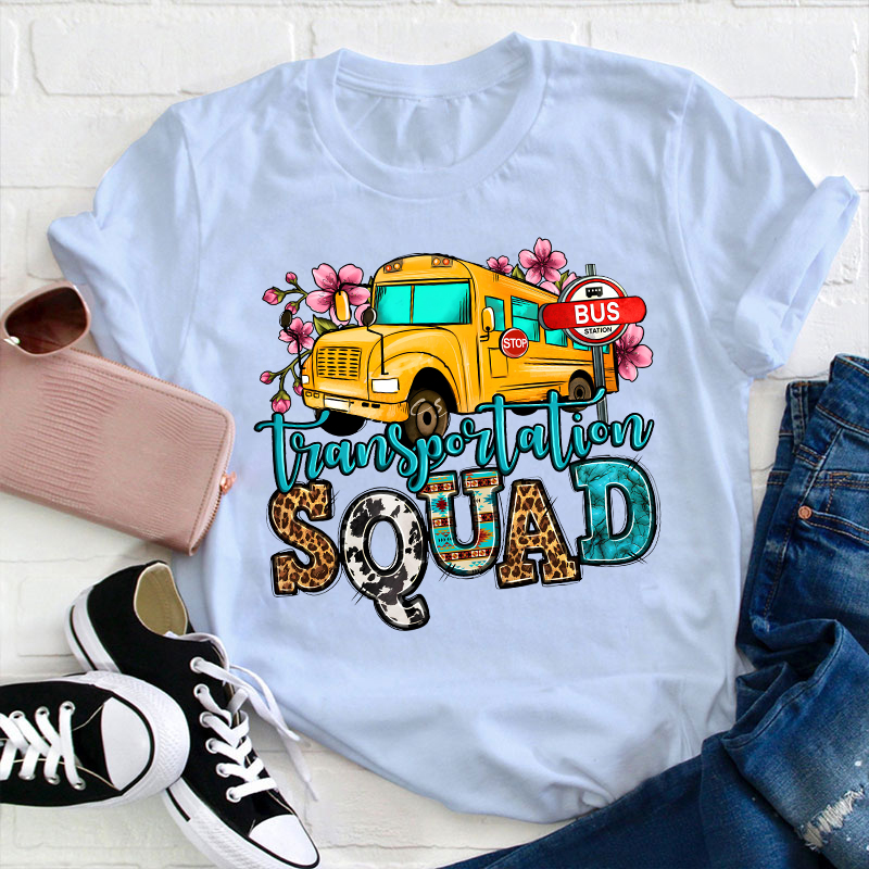 Transportation Squad Teacher T-Shirt