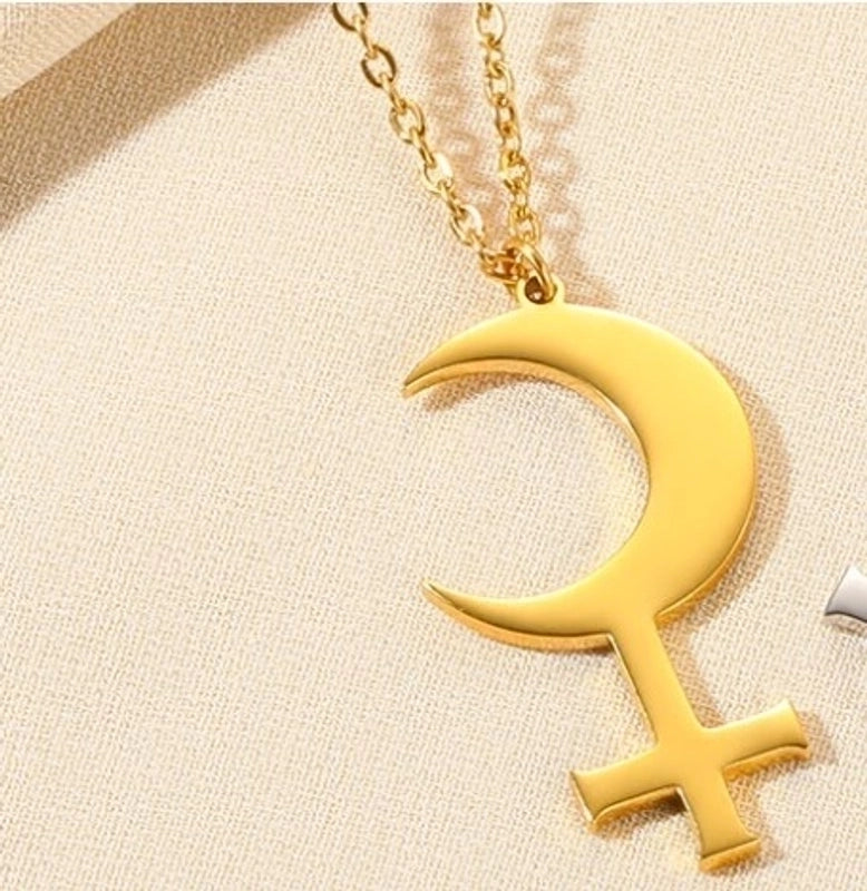 Minimalist Devil's Eye Heart Shape Butterfly Stainless Steel Plating Hollow Out Pendant Necklace