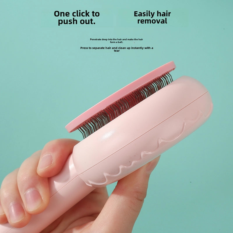 Cat Comb Hair Comb Special Dog Needle Comb Cat Cat Cake Cleaning Anti-Hair Brush Pet Supplies Floating Hair Artifact