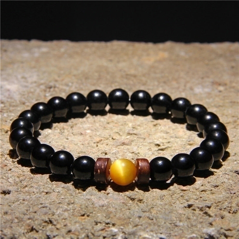 Minimalist Geometric Natural Stone Beaded Bracelets 1 Piece