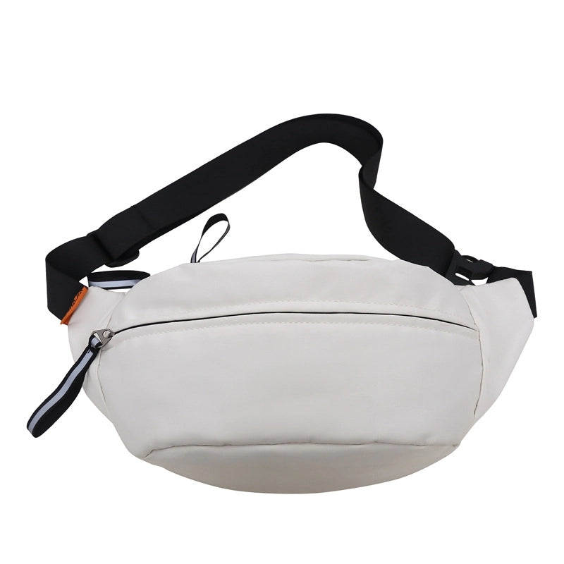New Personalized Reflective Chest Bag Men's Trendy Cool Street Mobile Phone Waist Bag Girl Sports Outdoor Crossbody Shoulder Bag