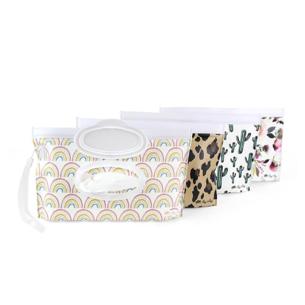 Take & Travel Pouch? Reusable Wipes Case