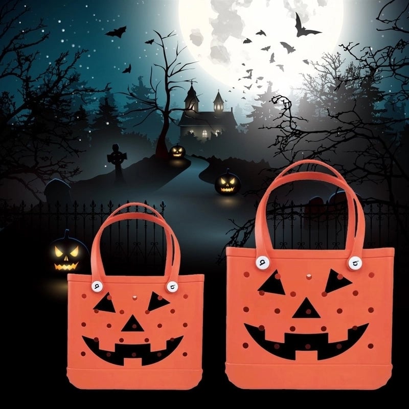 Halloween Unisex Small EVA Solid Color Elegant Streetwear Square Open Handbag