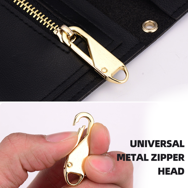 Universal Metal Zipper Head6PCS