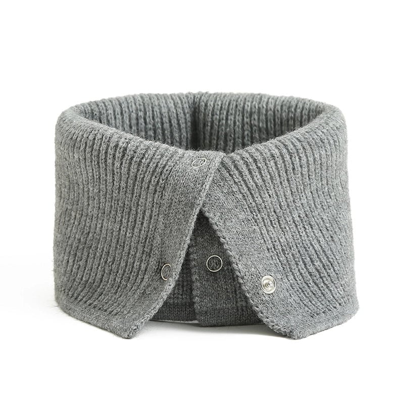 Unisex Minimalist Solid Color Yarn Solid Color Scarf
