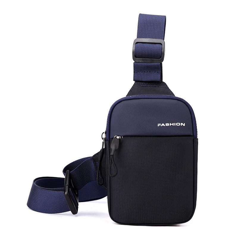 Mini Sports Bag New Casual Men's Shoulder Bag Coin Purse Fashion Trend Crossbody Bag Mobile Phone Bag Small Chest Bag