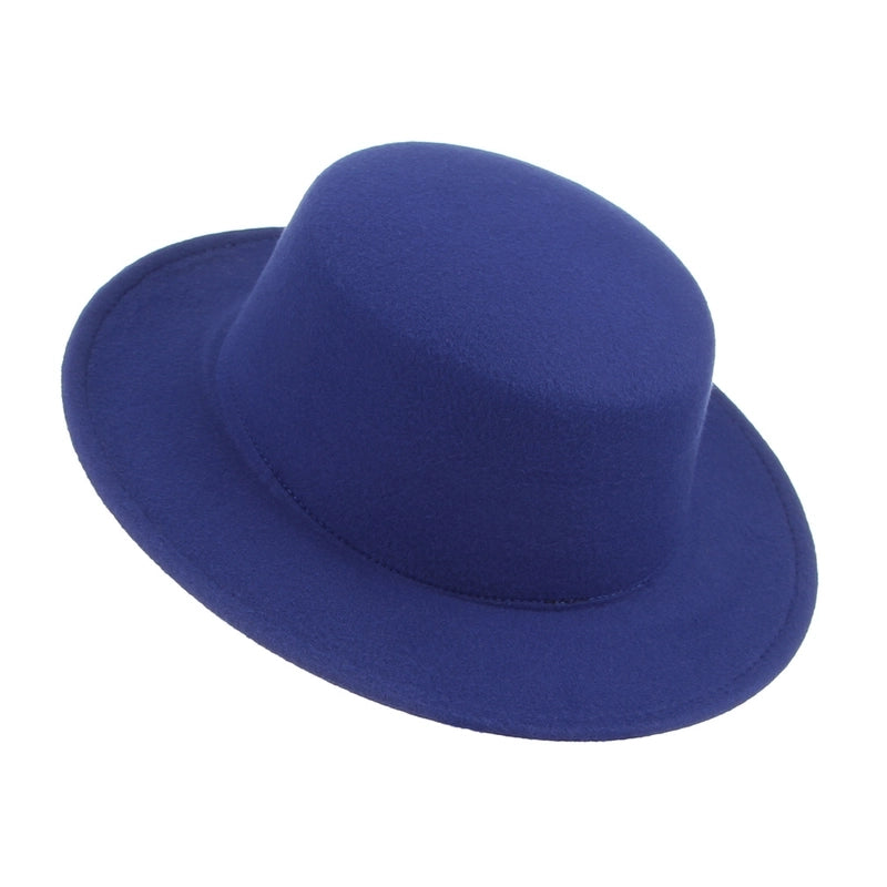 Autumn And Winter Classic Hat Fashion Style Woolen Gentleman Top Hat Personality Jazz Hat