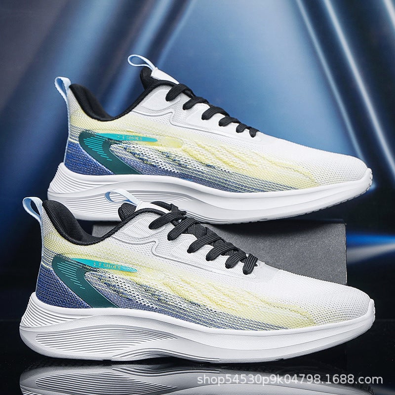 Men's Breathable Mesh Fly Weaving Casual Shoes