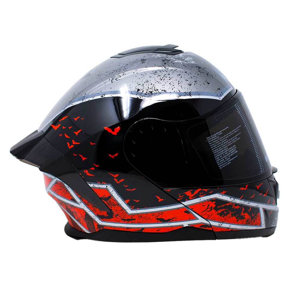 Casco Kov Zero DC Batman Rojo